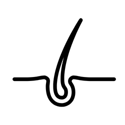 Silhouette of a hand giving a thumbs-up gesture.